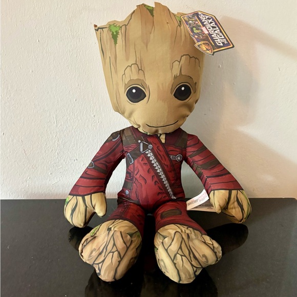 Marvel Baby Groot Big Feet Peluche – Gardiens De La Galaxie, 11 Pouces, Disney Parks – Doux Et Mignon